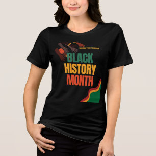 Camiseta Mês da História Negra - Honrar Legado e Cultura