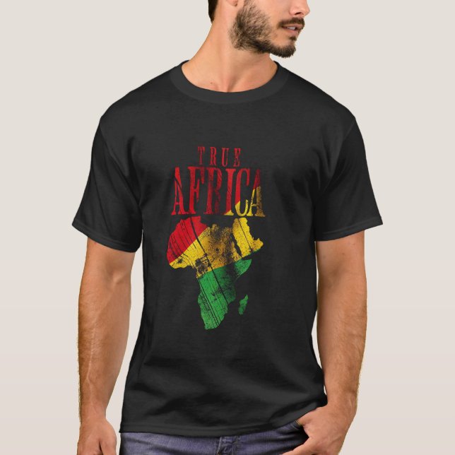Camiseta Mês da História Negra Kwanzaa e Presentes Angustia (Frente)