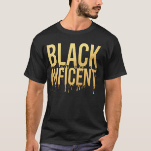 Camiseta Mês da História Negra Magnífico Afro-Americano