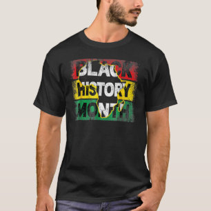 Camiseta Mês da História Negra Mapa Antigo da África 1