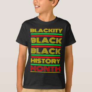 Camiseta Mês da História Negra Melanina Afro-Americano Bruh