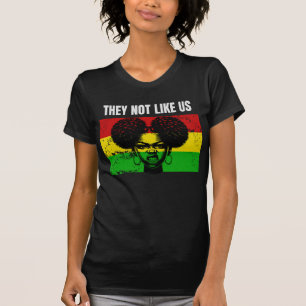 Camiseta Mês da história negra Mulher negra para estudantes