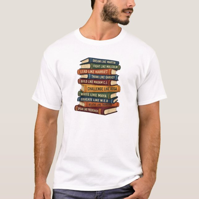 Camiseta Mês da História Negra Sonho (Frente)