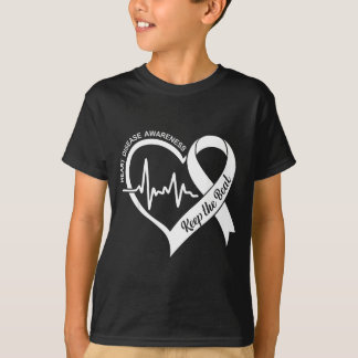 Camiseta Mês da saúde do coração conscientização sobre doen