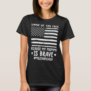 Camiseta Mês Da Terra Militar De Liberdade Porque Minha Mãe