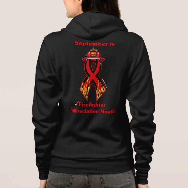 Camiseta Mês de Apreciação do Bombeiro (Verso)