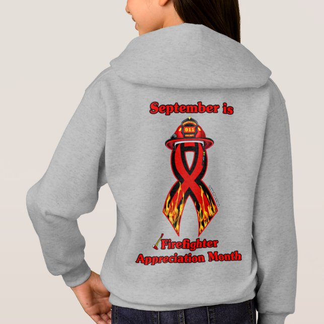 Camiseta Mês de Apreciação do Bombeiro (Verso)