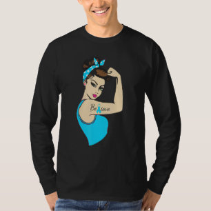 Camiseta Mês De Consciência Da Diabetes Para Mulheres Guerr