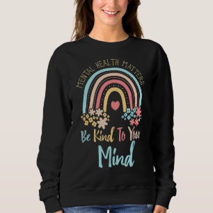 Camiseta Mês De Consciência Da Saúde Mental Seja Bonito Par