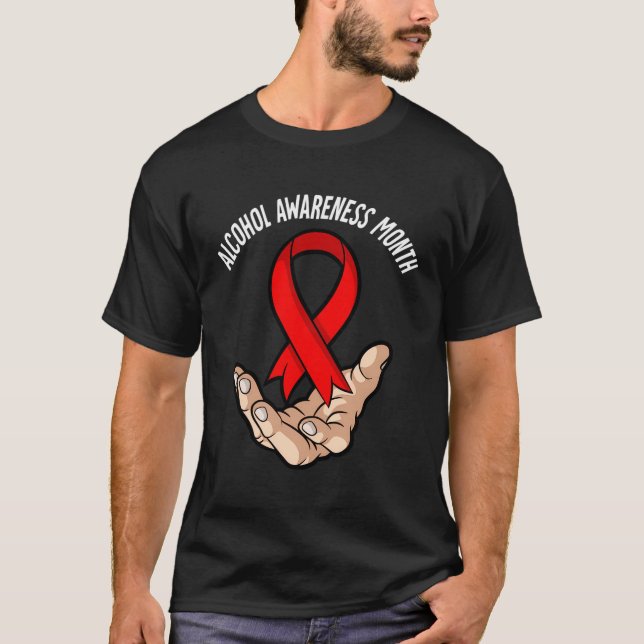 Camiseta Mês de Consciência do Álcool (Frente)
