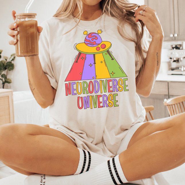 Camiseta Mês de Consciência do Autismo | Universo Neurodive (Criador carregado)