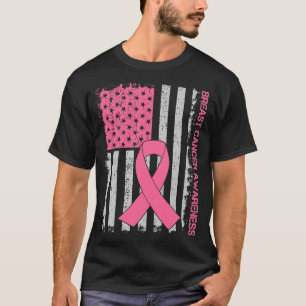 Camiseta Mês de consciência do câncer de mama