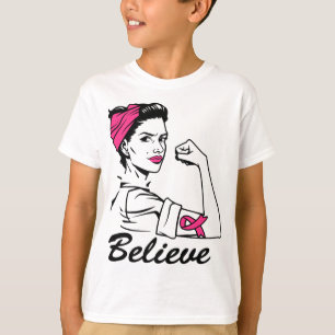 Camiseta mês de consciência do câncer de mama: Mulheres 