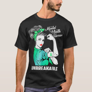 Camiseta Mês de Consciência Inseparável do Guerreiro de 