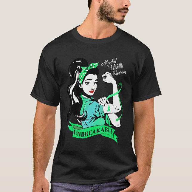 Camiseta Mês de Consciência Inseparável do Guerreiro de Saú (Frente)