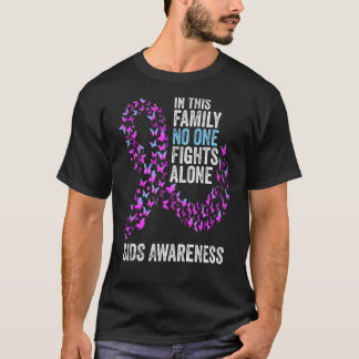 Camiseta Mês de consciência SDS Borboletas rosa e costela a