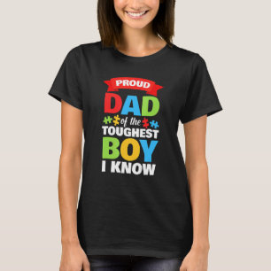 Camiseta Mês de Conscientização Autista Masculino Orgulhoso