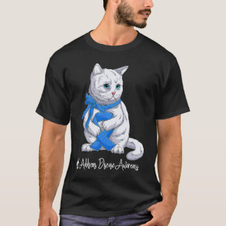 Camiseta Mês de Conscientização da Doença de Addison Azul