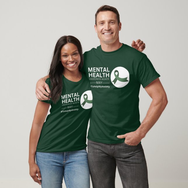 Camiseta Mês de Conscientização da Saúde Mental  | Ansiedad (Unissex)