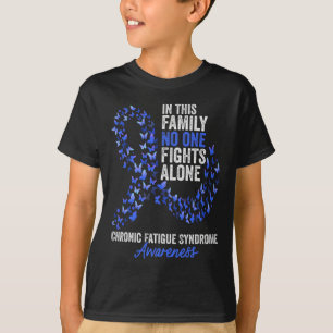 Camiseta Mês de Conscientização da Síndrome da Fadiga Crôni