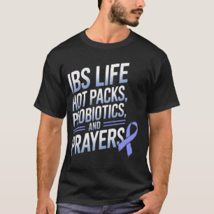 Camiseta Mês de Conscientização da Síndrome do Intestino Ir
