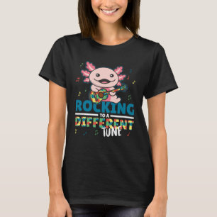 Camiseta Mês de Conscientização do Autismo Balançando em um