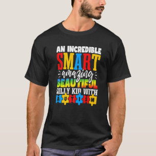 Camiseta Mês de Conscientização do Autismo Criança Autista