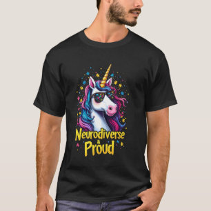 Camiseta Mês de Conscientização do Autismo Neurodiversidade