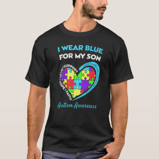 Camiseta Mês de Conscientização do Autismo Peça de Puzzle V