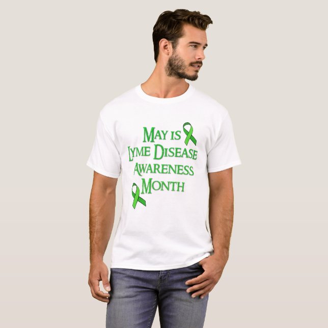 Camiseta Mês de Conscientização sobre a Doença de  (Frente Completa)