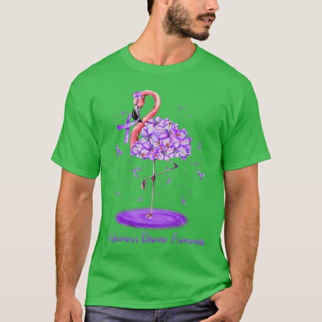 Camiseta Mês de Conscientização sobre a Doença de Alzheimer (Frente)