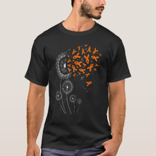 Camiseta Mês de Conscientização sobre a Leucemia Fita Laran