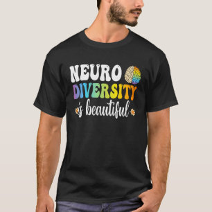 Camiseta Mês de Conscientização sobre Autismo Neurodiversid