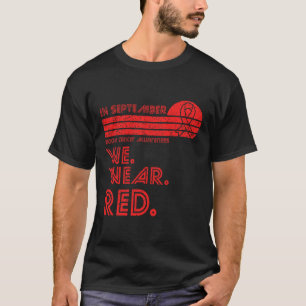 Camiseta Mês de Conscientização sobre Câncer de Sangue em S