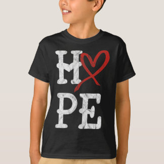 Camiseta Mês de Conscientização sobre Doenças Cardíacas Esp
