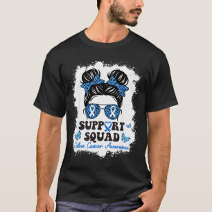 Camiseta Mês de conscientização sobre o câncer de cólon col