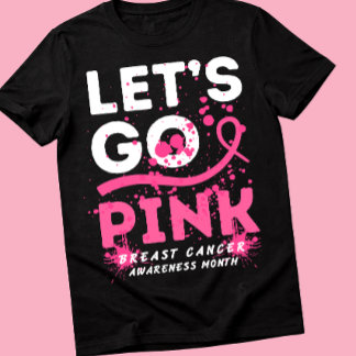 Camiseta Mês de conscientização sobre o câncer de mama Outu