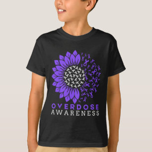 Camiseta Mês de Conscientização sobre Overdose Fita de Gira