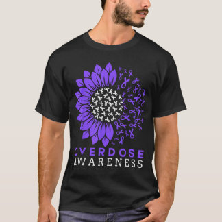 Camiseta Mês de Conscientização sobre Overdose Laço de Gira