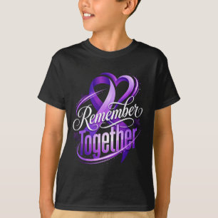 Camiseta Mês de conscientização sobre perda de memória e Al