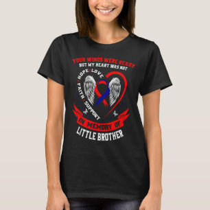 Camiseta Mês de Conscientização sobre Perda do Irmão Mais N