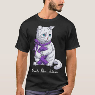 Camiseta Mês de Conscientização sobre Violência Doméstica R