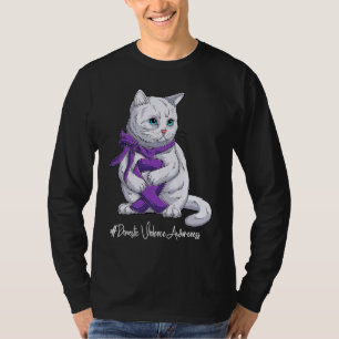 Camiseta Mês de Conscientização sobre Violência Doméstica R