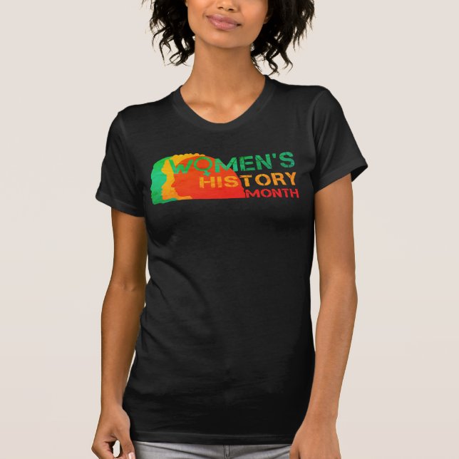 CAMISETA MÊS DE HISTÓRIA DAS MULHERES (Frente)