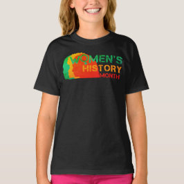 CAMISETA MÊS DE HISTÓRIA DAS MULHERES