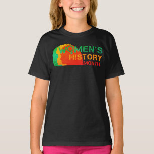 CAMISETA MÊS DE HISTÓRIA DAS MULHERES