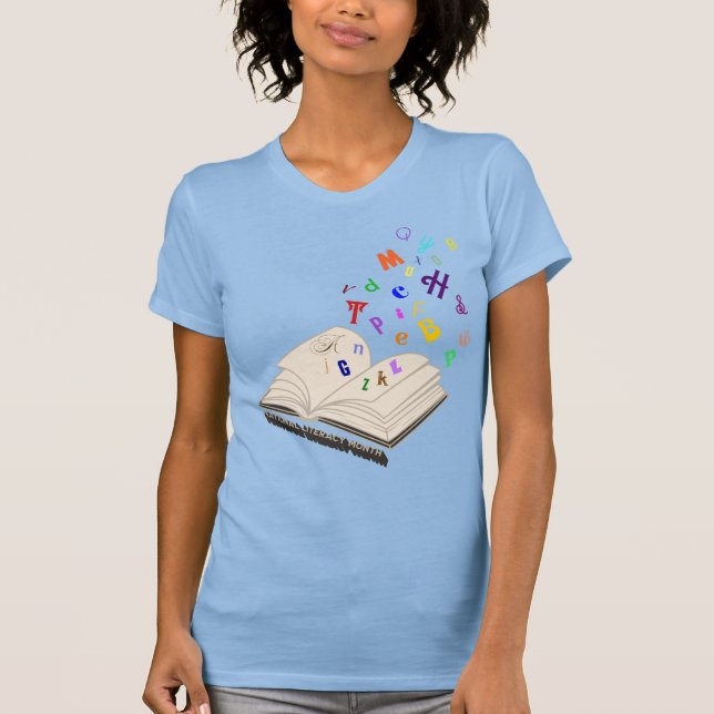 Camiseta Mês de literacia nacional (Frente)
