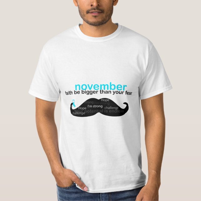Camiseta *mês de novembro de sensibilização para a saúde do (Frente)
