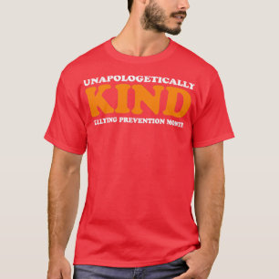 Camiseta Mês de Prevenção contra Violações Indesculpáveis