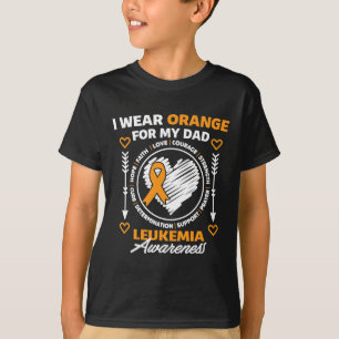 Camiseta Mês de Sensibilização para a Leucemia Eu Visto Lar